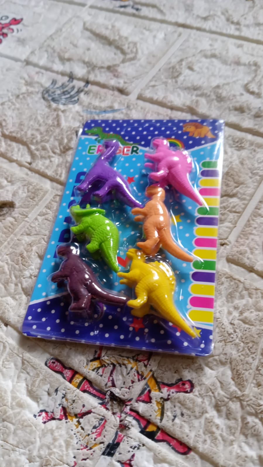 4118 Dinosaur Shaped Erasers Animal Erasers for Kids, Dinosaur Erasers Puzzle 3D Eraser, Mini Eraser Dinosaur Toys, Desk Pets for Students Classroom Prizes Class Rewards Party Favors (6 Pcs Set ) 4118 Dinosaur Shaped Erasers Animal Erasers for Kids, Dinosaur Erasers Puzzle 3D Eraser, Mini Eraser Dinosaur Toys, Desk Pets for Students Classroom Prizes Class Rewards Party Favors (6 Pcs Set )